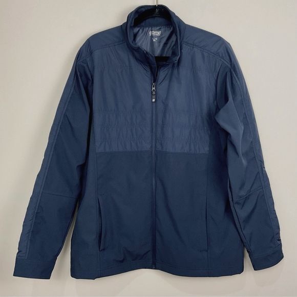 OGIO Blue Men’s Jacket Endurance Brink Sz XL Navy Soft Shell Outdoor Insulated - Picture 1 of 6